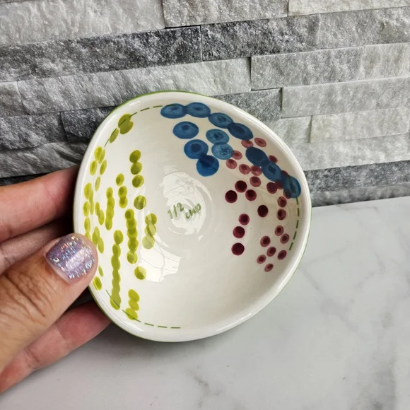 Anthropologie Measuring Cups With Artistic Dot Patterns - Picture 3 of 11